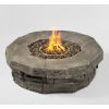 12" H x 37" W Outdoor Fire Pit Table
