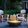 12" H x 37" W Outdoor Fire Pit Table